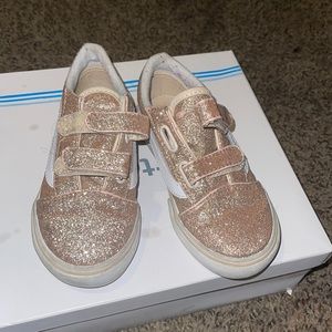Glitter Vans Size 10 toddlers